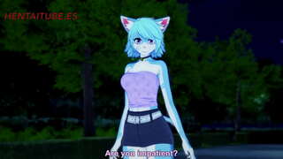 Furry Hentai - Mac tíre x Kitty Gnéas Crua