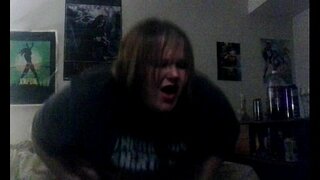 Goth BBW milf a creampie